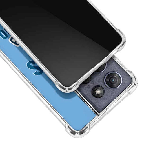 NFL Tennessee Titans Helmet Moto G Play 5G (2025) Clear Case